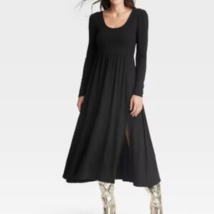 Long Sleeve Knit Ballet Dress